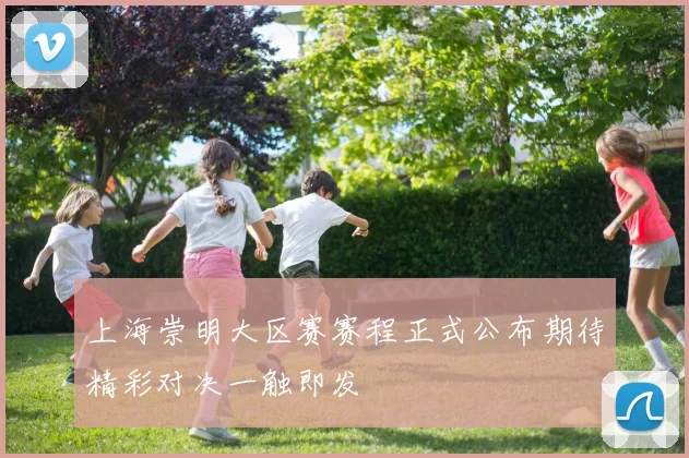 上海崇明大区赛赛程正式公布期待精彩对决一触即发